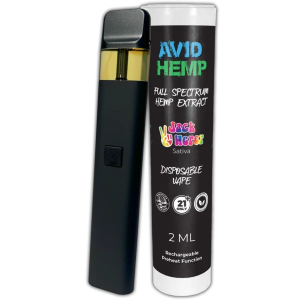 Full Spectrum CBD Disposable Vape Jack Herer 2g