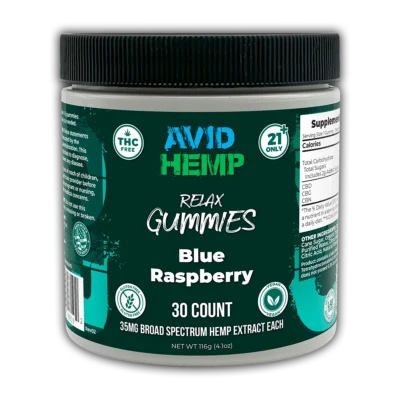 Relax CBD+CBG+CBN Gummies 30ct