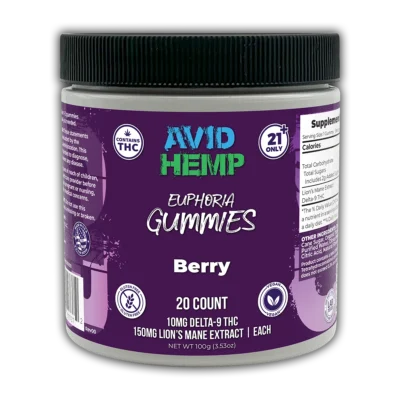 Avid Hemp THC Euphoria Gummies